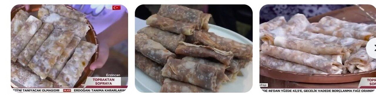 Erzincan Pekmezli Yufka Tatlisi Tarifi