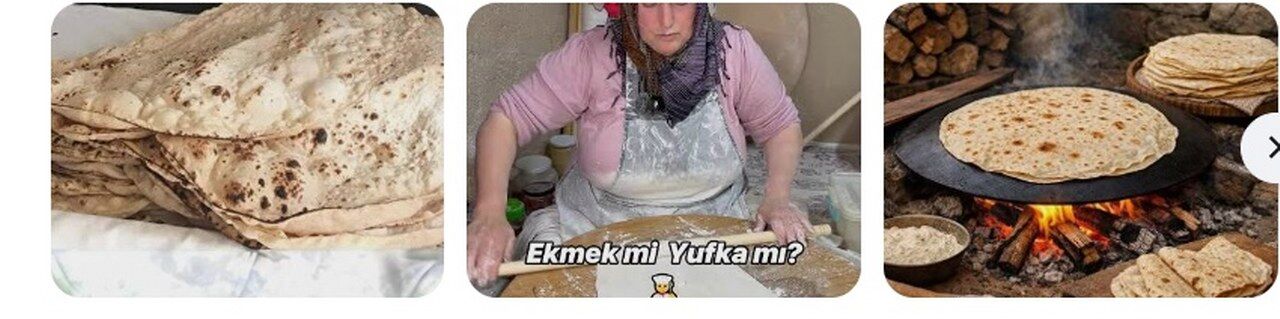 Erzincan Sac Yufkasi Kuru Ekmek