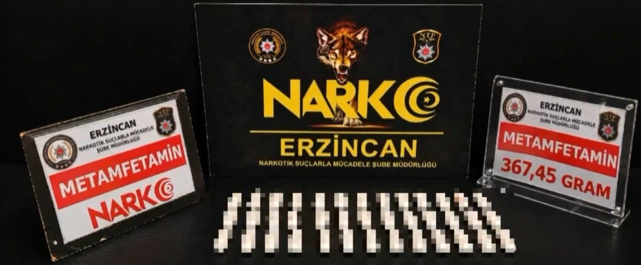 Erzincan'da midesinde uyuşturucu taşıyan şüpheli tutuklandı