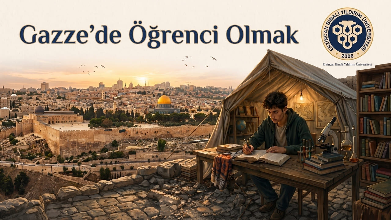 "Gazze’de Öğrenci Olmak" Erzincan’da Konuşulacak