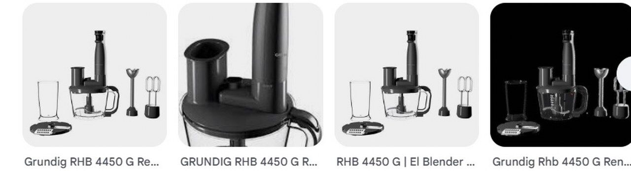 Grundig Rhb 4450 G Rendeli Blender Seti-1
