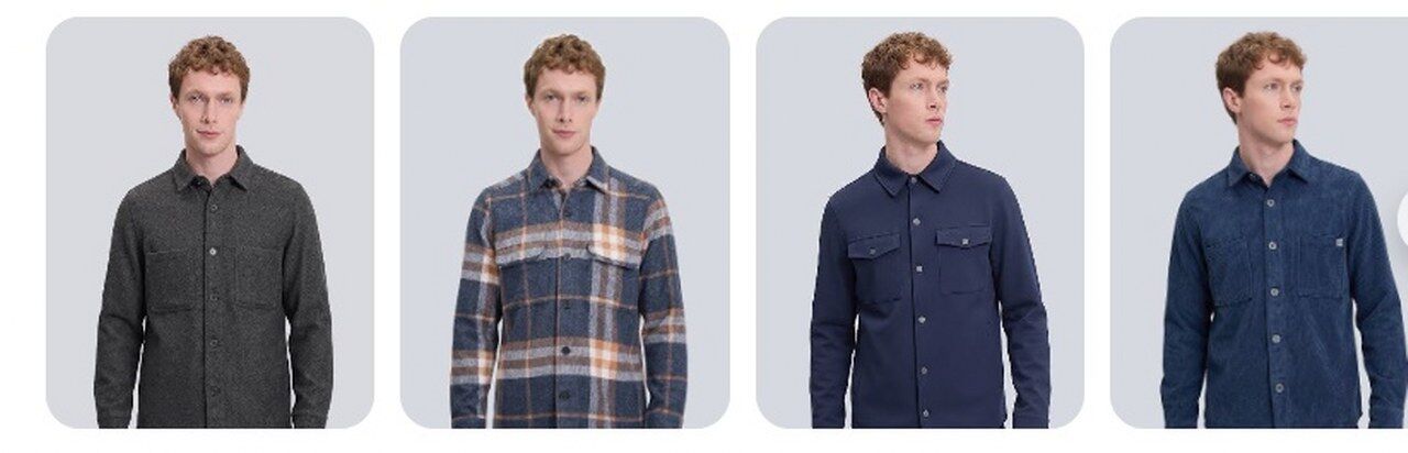 Hatemoglu Casual Gabardin Erkek Overshirt Modeli