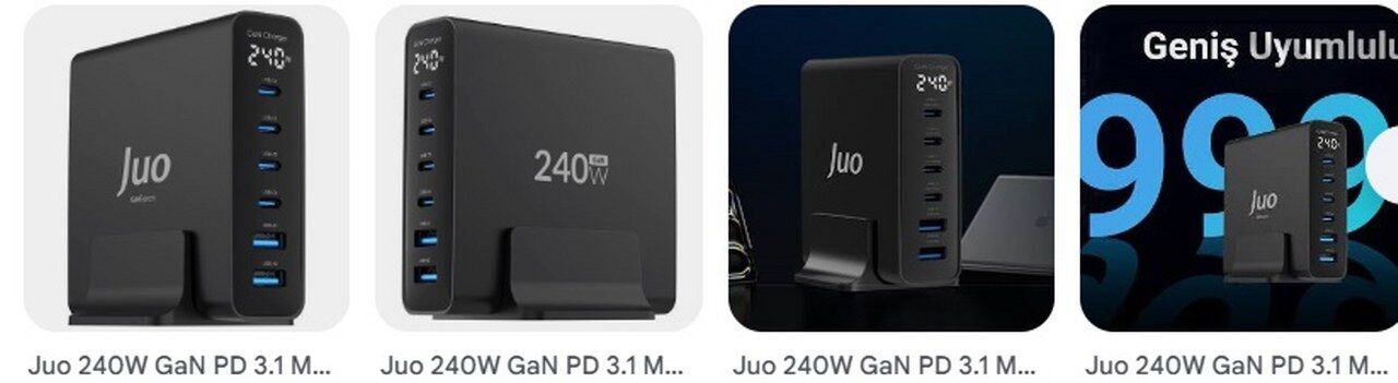 Juo Dlc240 240W Masaustu Gan Sarj Istasyonu