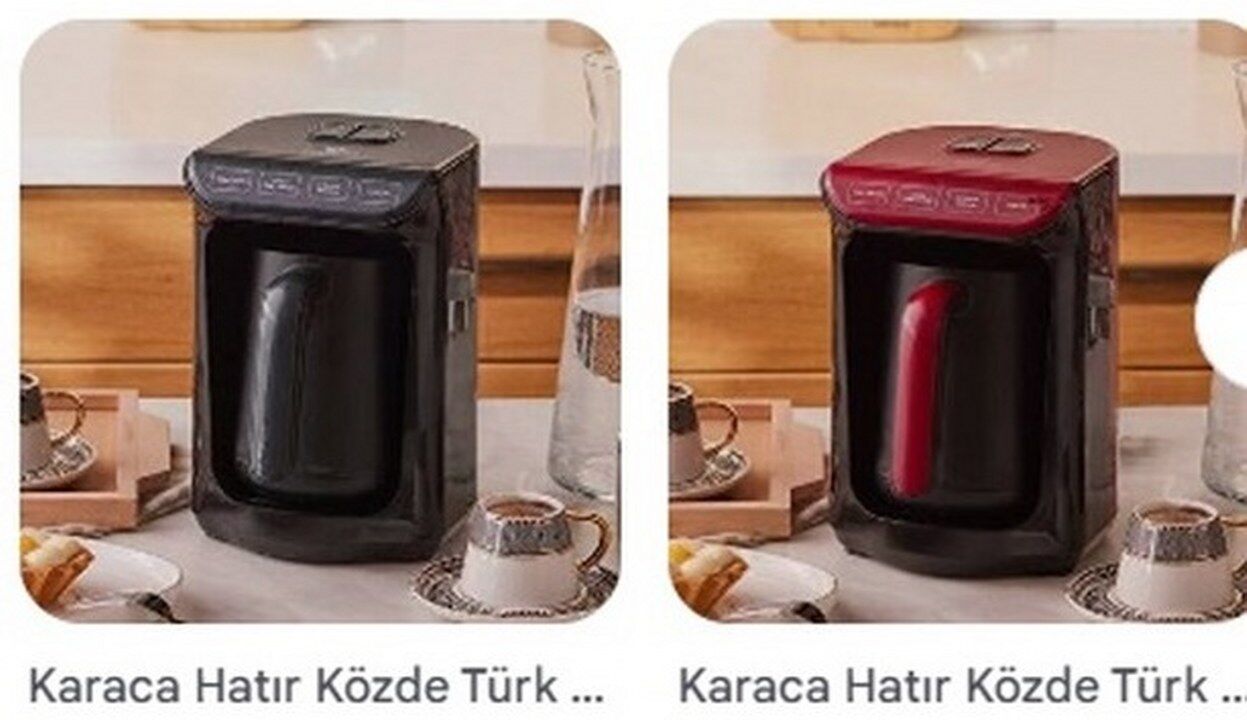 Karaca Hatir Kozde Turk Kahve Makinesi