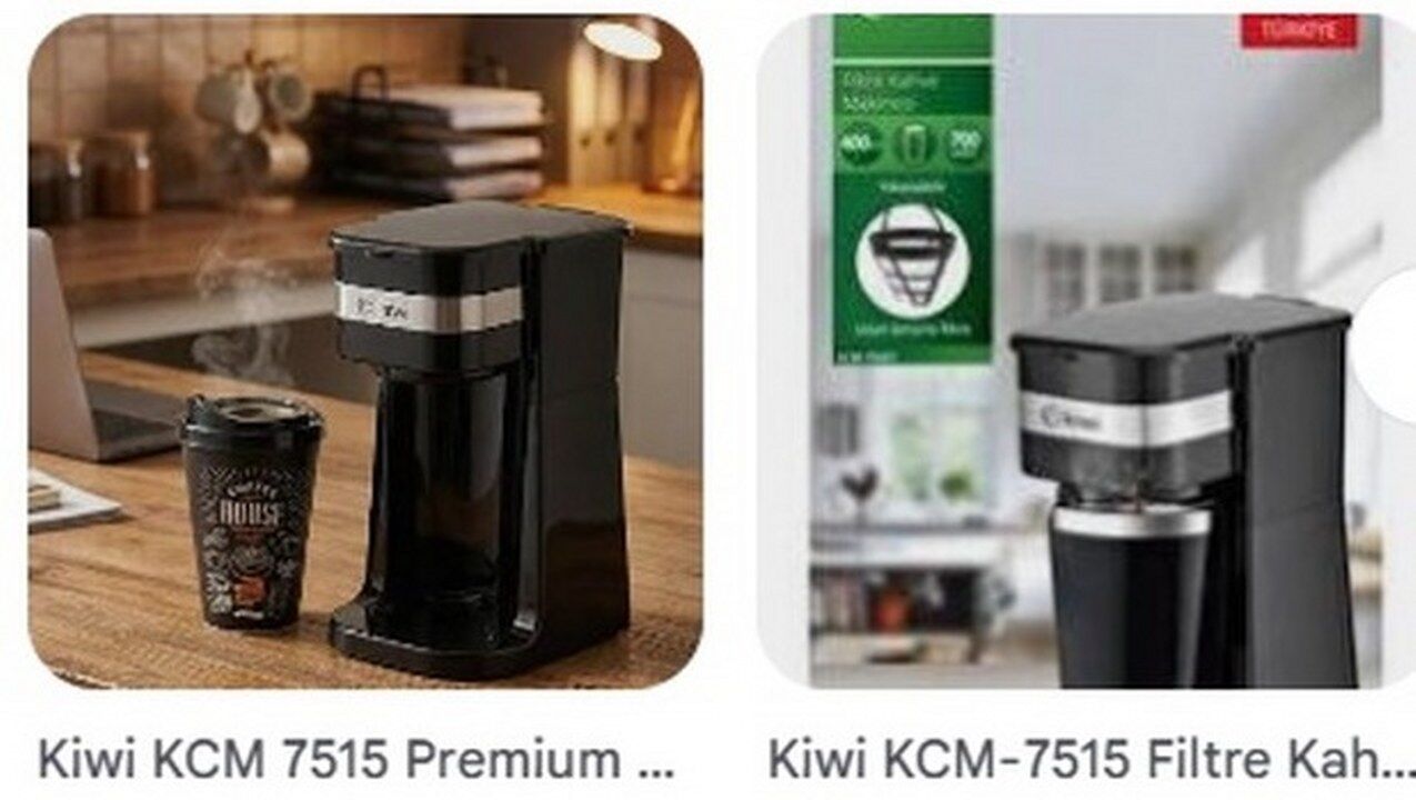 Kiwi Kcm 7515 Bardakli Filtre Kahve Makinesi