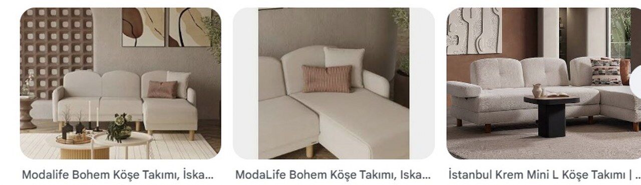 Krem Rengi Iskandinav Kucuk L Kose Koltugu