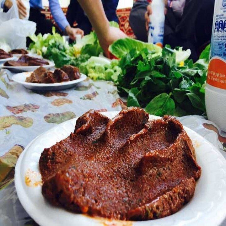 Orjinal Urfa Isotlu Etli Cig Kofte Kivami