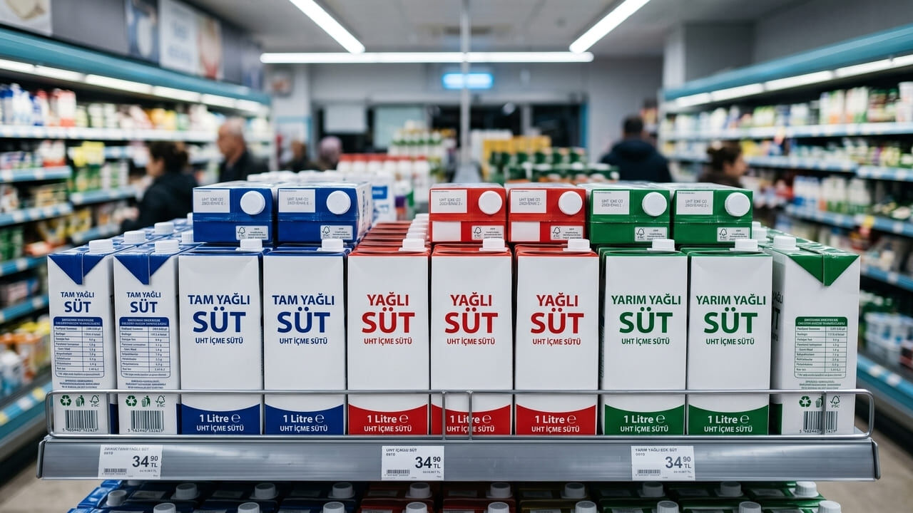 İçme Sütünde Şeker Ve Yağ Kriterleri Değişti!