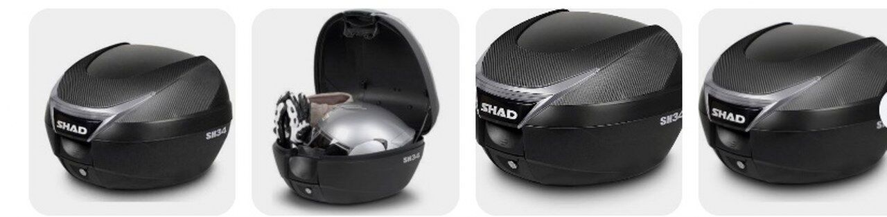 Shad Sh34 Karbon Kapak Scooter Top Case