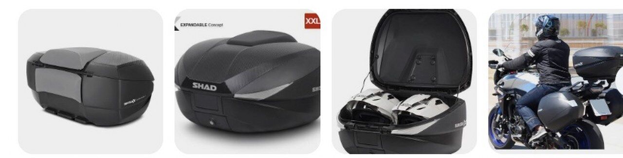 Shad Sh58X Koruklu Genisleyebilen Motosiklet Cantasi