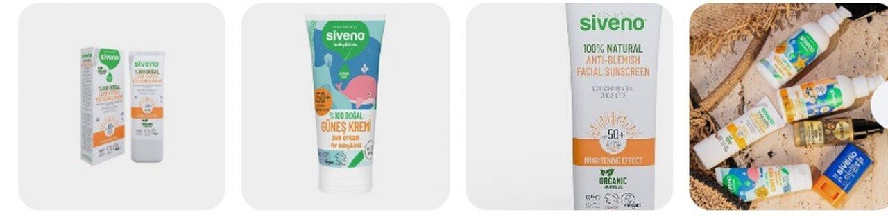 Siveno Dogal Mineral Filtreli Gunes Kremi Cinko Oksit