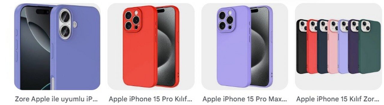 Zore Lansman Serisi Silikon Telefon Kilifi 1280X351