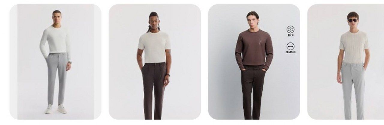 Avva Comfort Fit Gabardin Erkek Pantolon