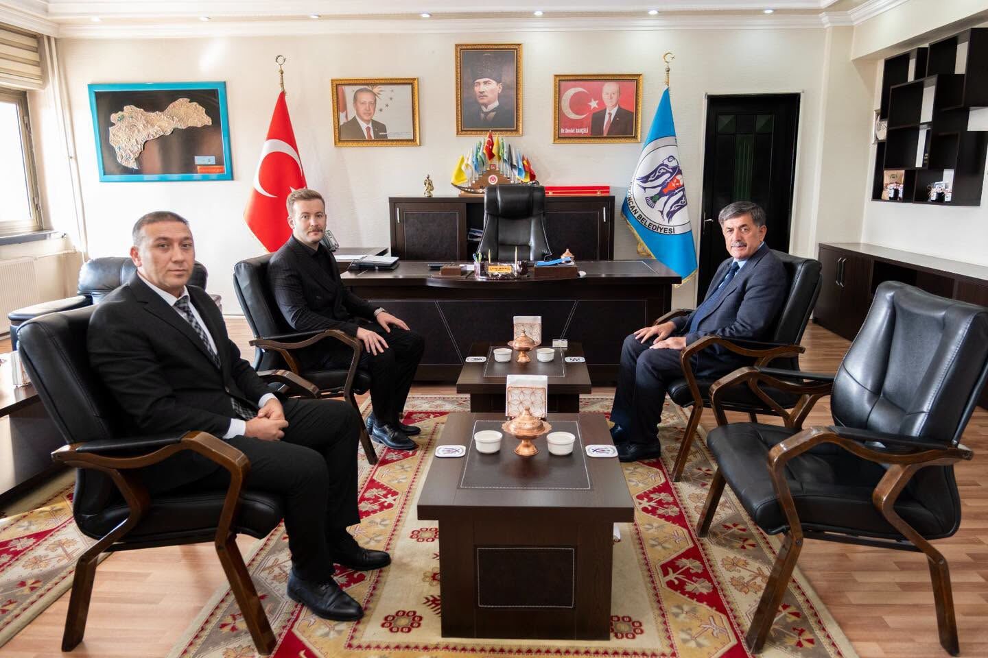 Erzincan Cumhuriyet Savcısı Bedirhan Portek’ten Başkan Aksun’a Ziyaret