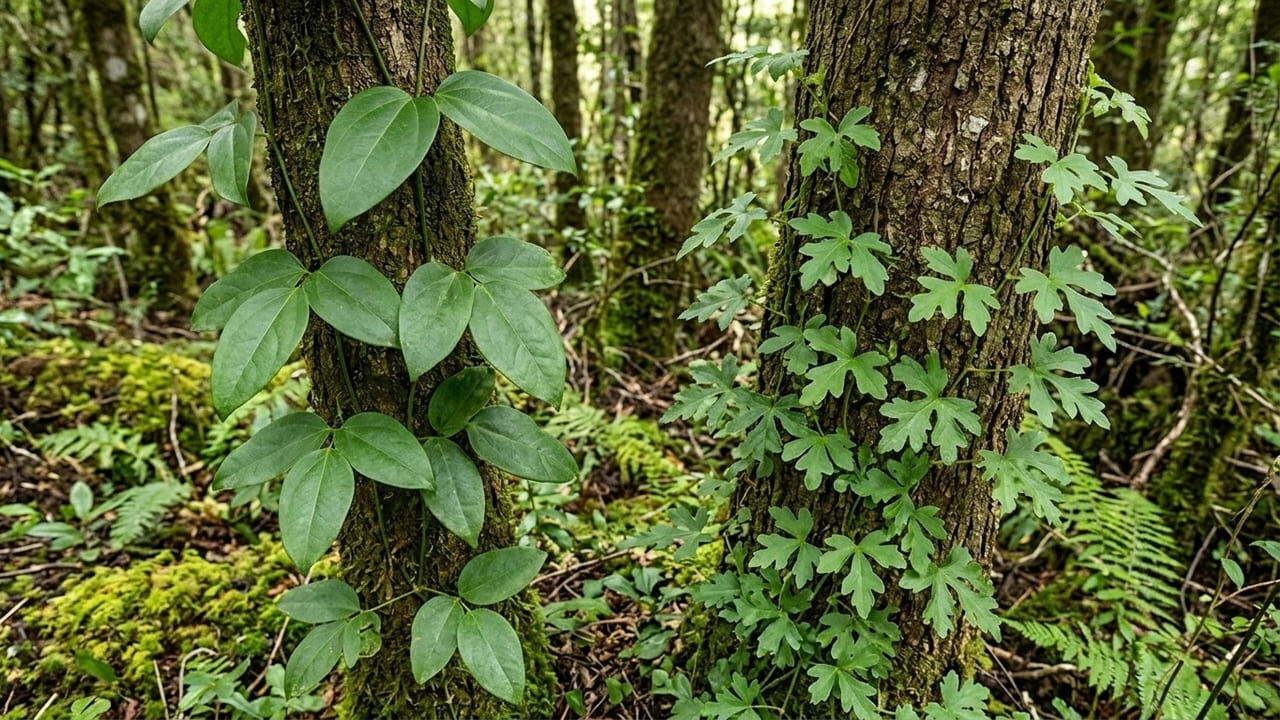 Boquila Trifoliolata bitkisi