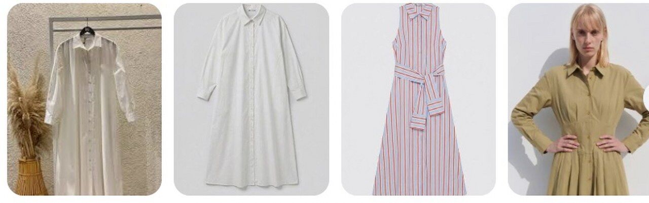 Bsl Cotton Oversize Gomlek Elbise Beyaz