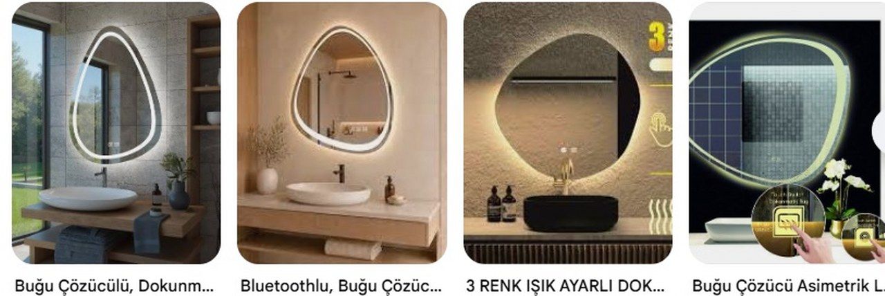 Bugu Onleyici Ledli Banyo Aynasi