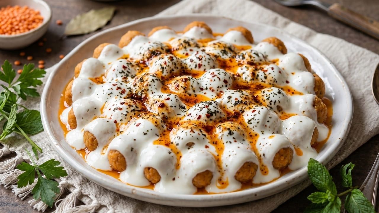Kilo Vermek İsteyenlere Pratik Kırmızı Mercimek Mantısı