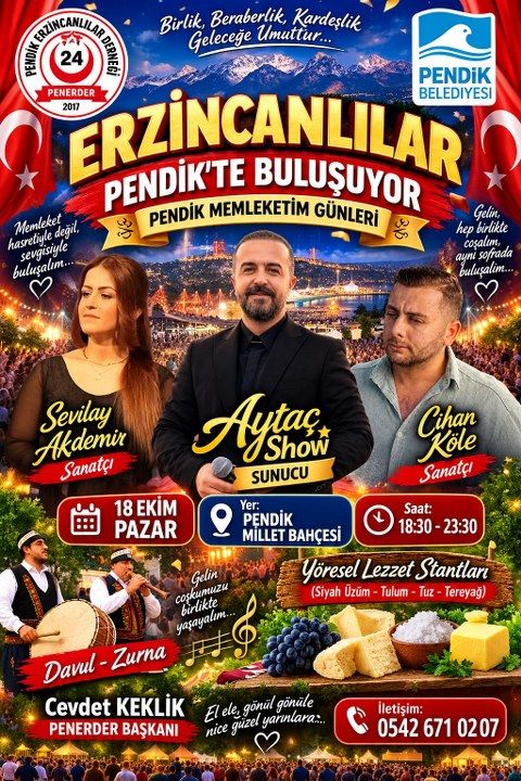 Pendik Erzincan Gunleri Yoresel Lezzetler