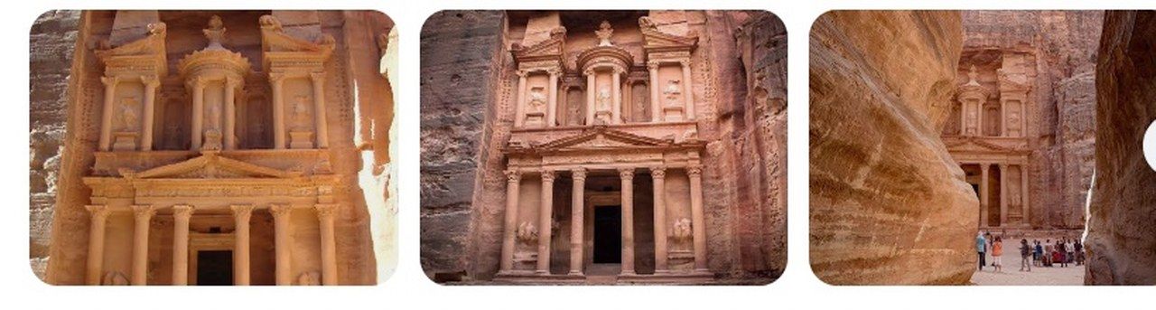 Petra Antik Kenti Jordan El Hazne