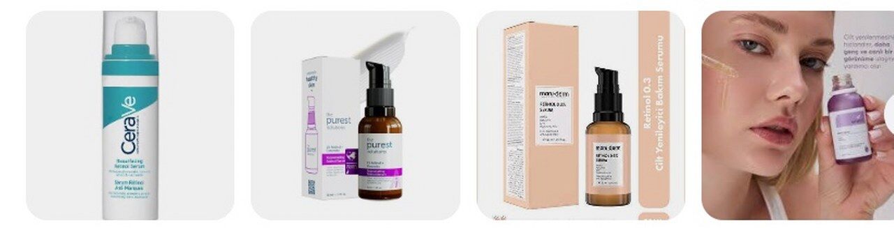Retinol Gece Serumu Yaslanma Karsiti