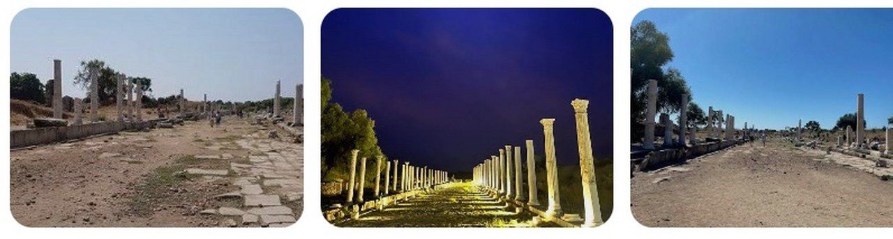 Side Antik Kenti Sutunlu Cadde