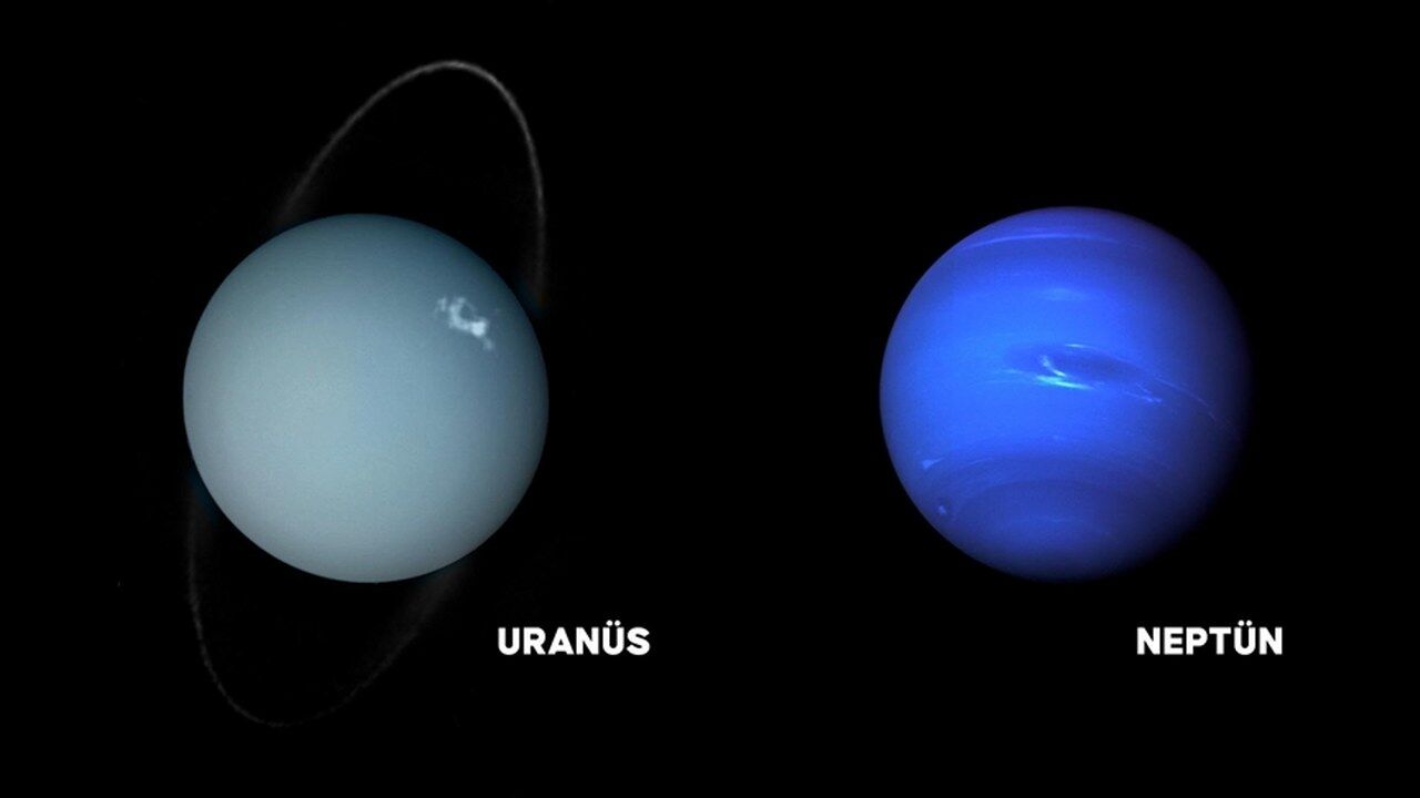 Uranus Ve Neptun Gezegenleri