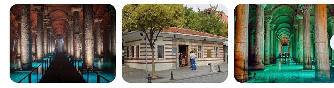 Yerebatan Sarnici Istanbul Genel Gorunum