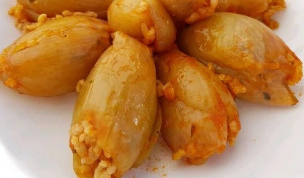 Zeytinyagli Bulgurlu Sogan Dolmasi